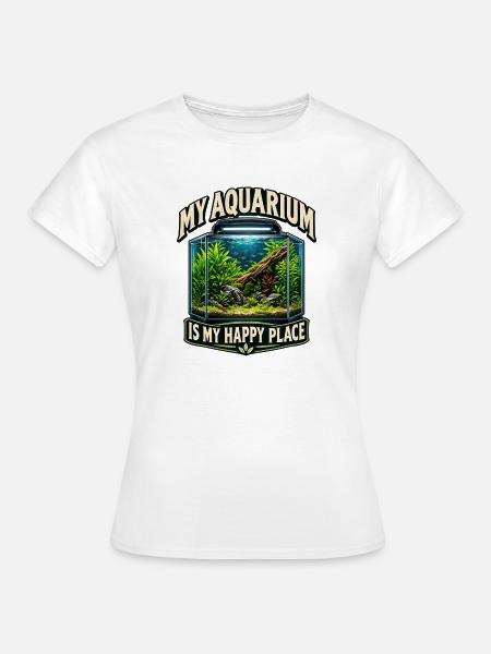 My Aquarium - Frauen T-Shirt - Weiß
