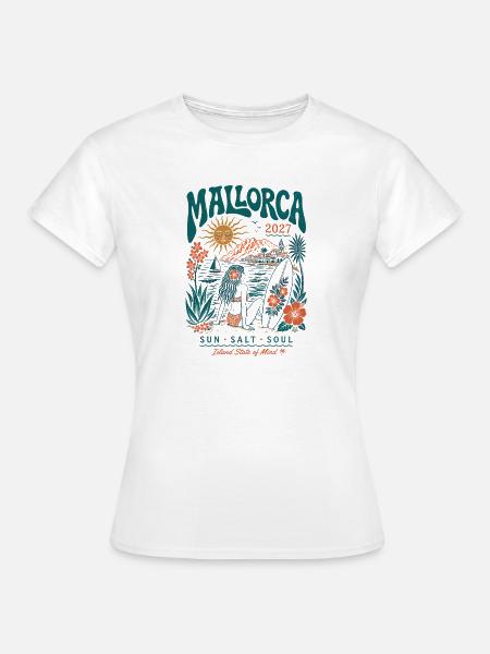 Mallorca Inselzauber 2027 - Frauen T-Shirt - Weiß