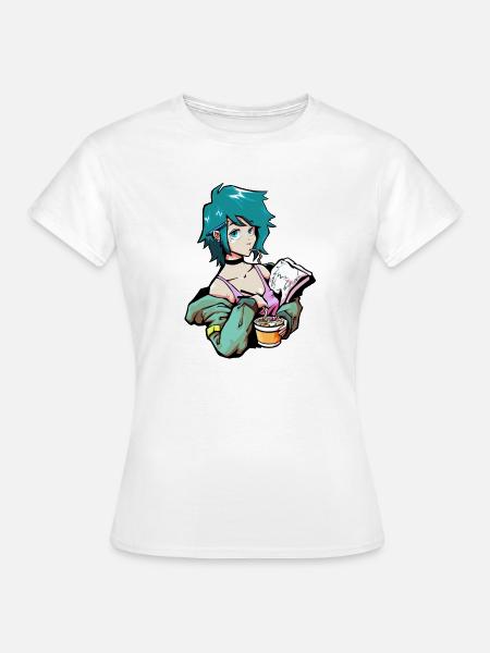 Anime Ramen - Frauen T-Shirt - Weiß