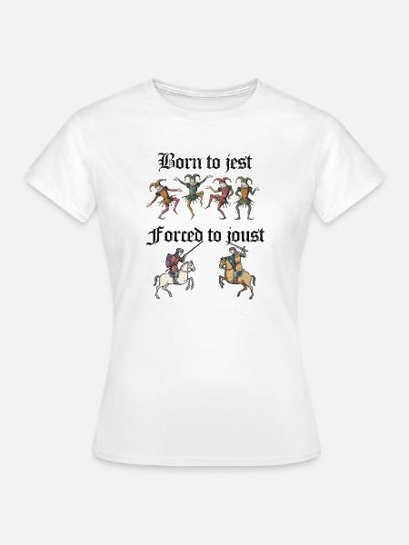 Scherz und Turrspiel - Frauen T-Shirt - Weiß
