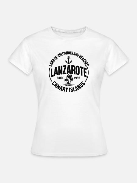 Lanzarote - Islas Canarias - Kanaren - Spanien - Frauen T-Shirt - Weiß