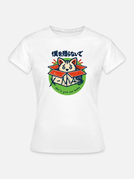 Don´t give me away. - Frauen T-Shirt - Weiß