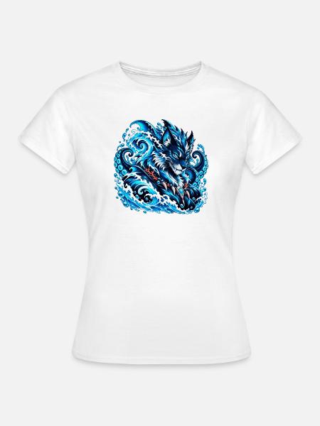 Wildtiere × Meeres- und Meeresbewohner - Frauen T-Shirt - Weiß