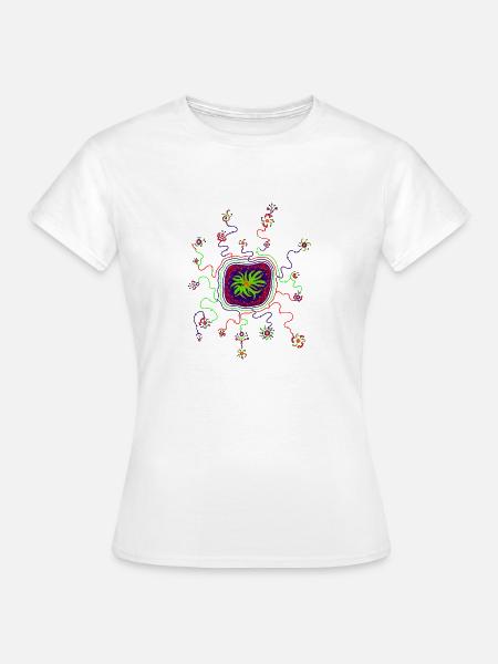 Surya-Glyphe - Frauen T-Shirt - Weiß