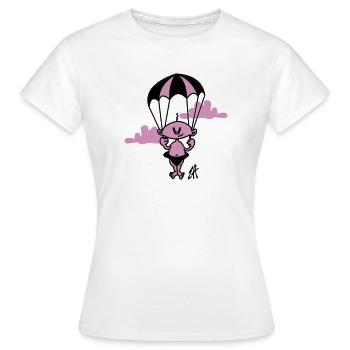 bébé - T-shirt Femme - blanc - Devant - AI Model Female 172 dark (172cm)
