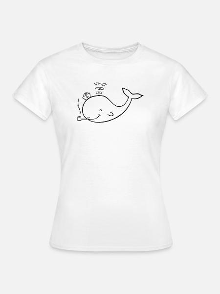 wal - Frauen T-Shirt - Weiß