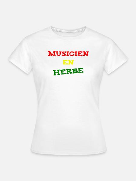 ANGEHENDER MUSIKER! (Reggae, Ska, Dub) - Frauen T-Shirt - Weiß