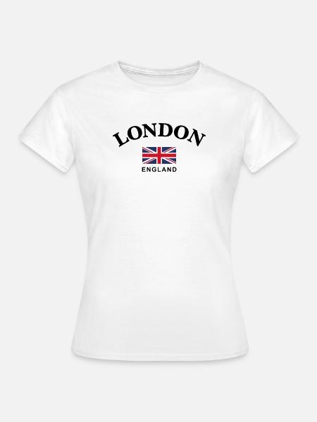 London, England - Frauen T-Shirt - Weiß