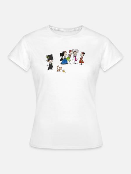 COMIC KWAS - Frauen T-Shirt - Weiß