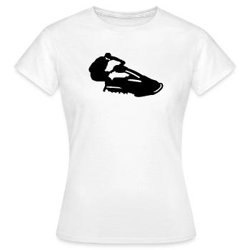 Jetski - Frauen T-Shirt - Weiß - Vorne - AI Model Female 172 dark (172cm)