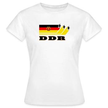 RDA Drapeaux Design / Cadeau - T-shirt Femme - blanc - Devant - AI Model Female 172 dark (172cm)