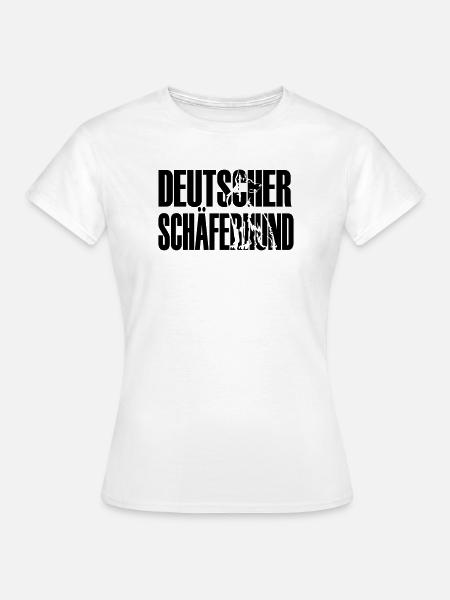 Deutscher Schäferhund - Frauen T-Shirt - Weiß