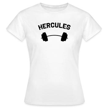 HERCULES - T-shirt Femme - blanc - Devant - AI Model Female 172 dark (172cm)