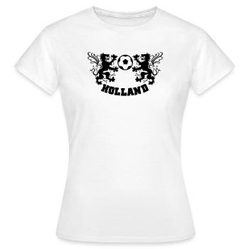holland - Women's T-Shirt - white - Front - AI Model Female 172 dark (172cm)