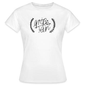 Le plus grand fan - T-shirt Femme - blanc - Devant - AI Model Female 172 dark (172cm)
