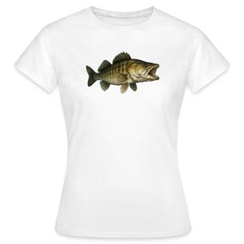 Zander - Frauen T-Shirt - Weiß - Vorne - AI Model Female 172 dark (172cm)