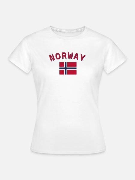 Norwegen - Frauen T-Shirt - Weiß
