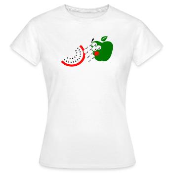 Obst - Frauen T-Shirt - Weiß - Vorne - AI Model Female 172 dark (172cm)