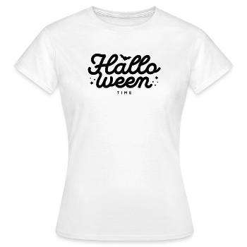 Himmlischer Nachthimmel Musterdruck - Frauen T-Shirt - Weiß - Vorne - AI Model Female 172 dark (172cm)
