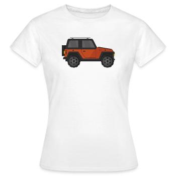 Jeep - T-shirt Femme - blanc - Devant - AI Model Female 172 dark (172cm)
