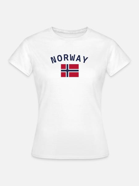 Norwegen - Frauen T-Shirt - Weiß