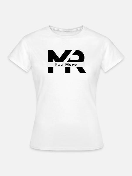 Move Typo Streetwear - Frauen T-Shirt - Weiß