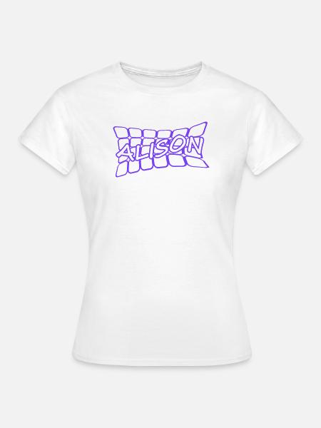 Geschenk für Alison - Frauen T-Shirt - Weiß