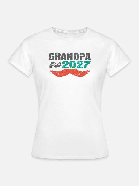 Grandpa 2027 - Frauen T-Shirt - Weiß