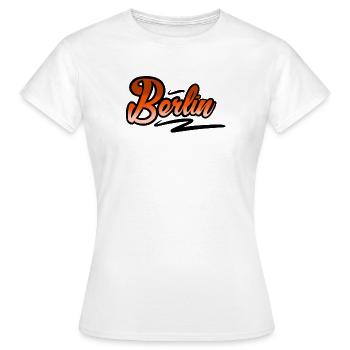 Berlin - Women's T-Shirt - white - Front - AI Model Female 172 dark (172cm)