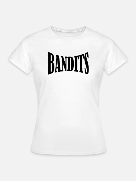 bandit bandits shirt - Frauen T-Shirt - Weiß