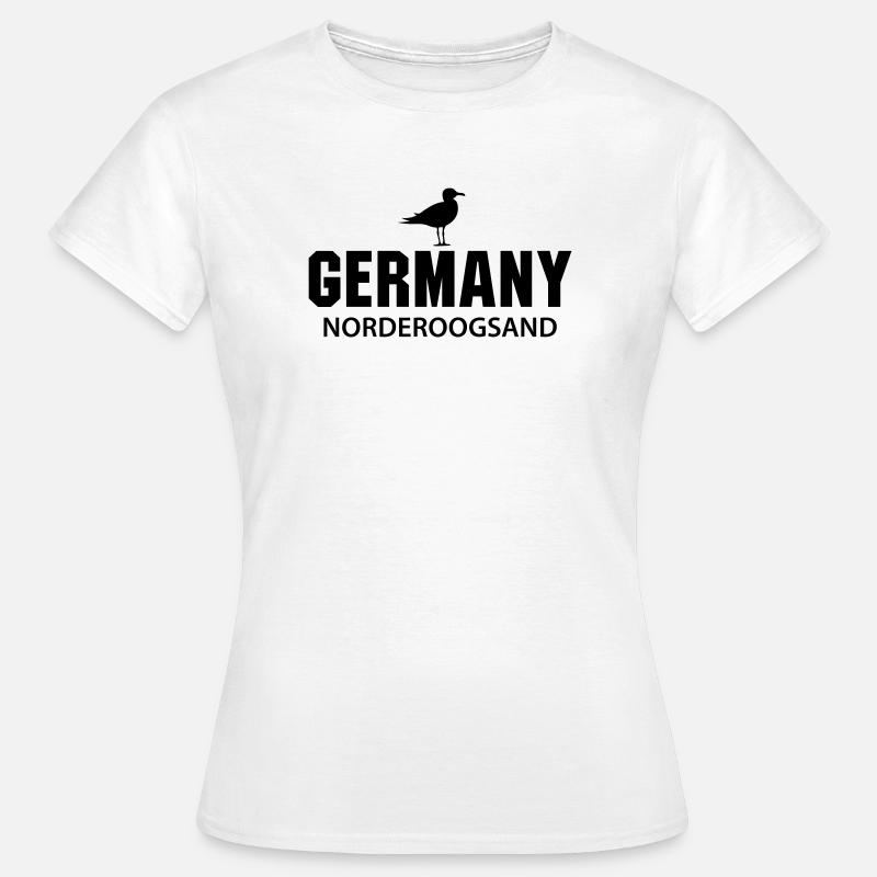 Norderoogsand GERMANY - Women's T-Shirt - white