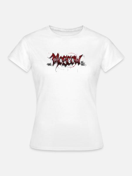 Moscow - Frauen T-Shirt - Weiß