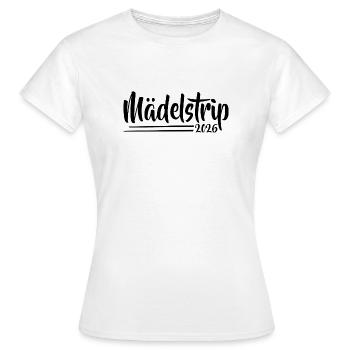 Girls' Trip 2026 Girls' Trip Girls' Tour Girls' Trip - Women's T-Shirt - white - Front - AI Model Female 172 dark (172cm)