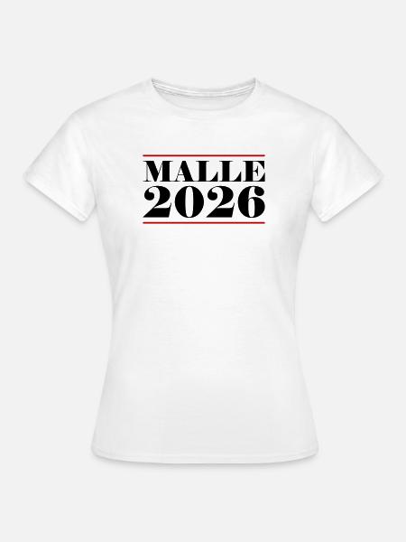 Malle 2026 - Frauen T-Shirt - Weiß