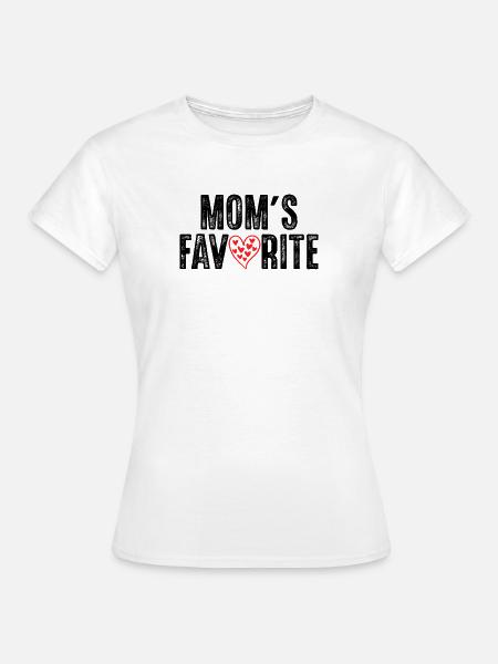 Mutters  Lieblings - Frauen T-Shirt - Weiß