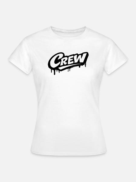 Crew logo - Frauen T-Shirt - Weiß