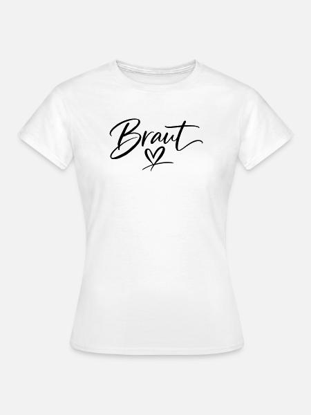 Team Braut - Frauen T-Shirt - Weiß
