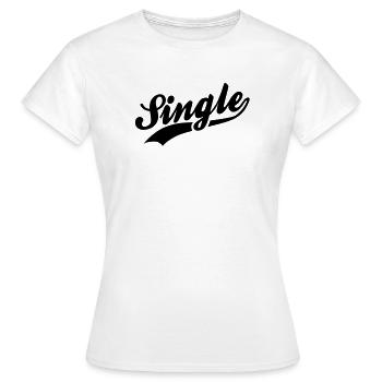 Simple - T-shirt Femme - blanc - Devant - AI Model Female 172 dark (172cm)