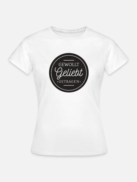 Christlich, geliebt, Christlich - Frauen T-Shirt - Weiß