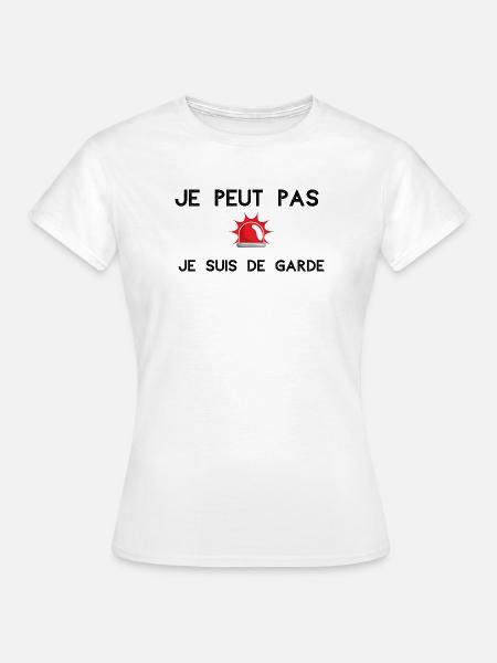 Feuerwehrmann - Frauen T-Shirt - Weiß