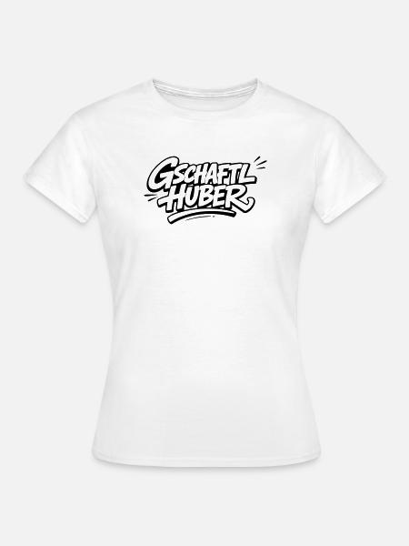Gschaftlhuber - Frauen T-Shirt - Weiß