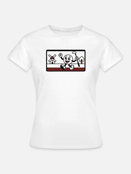 Minigolf Bahn Windmühle Freizeitpark Team - Frauen T-Shirt - Weiß