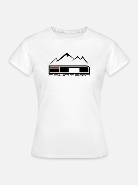 IN Berg 5 - Frauen T-Shirt - Weiß