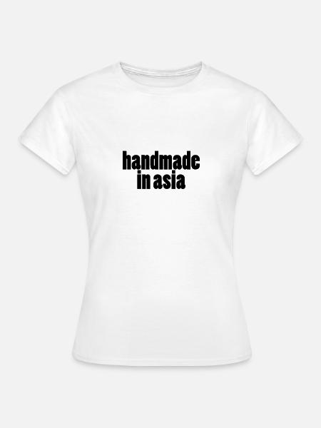 handmade in asia - Frauen T-Shirt - Weiß