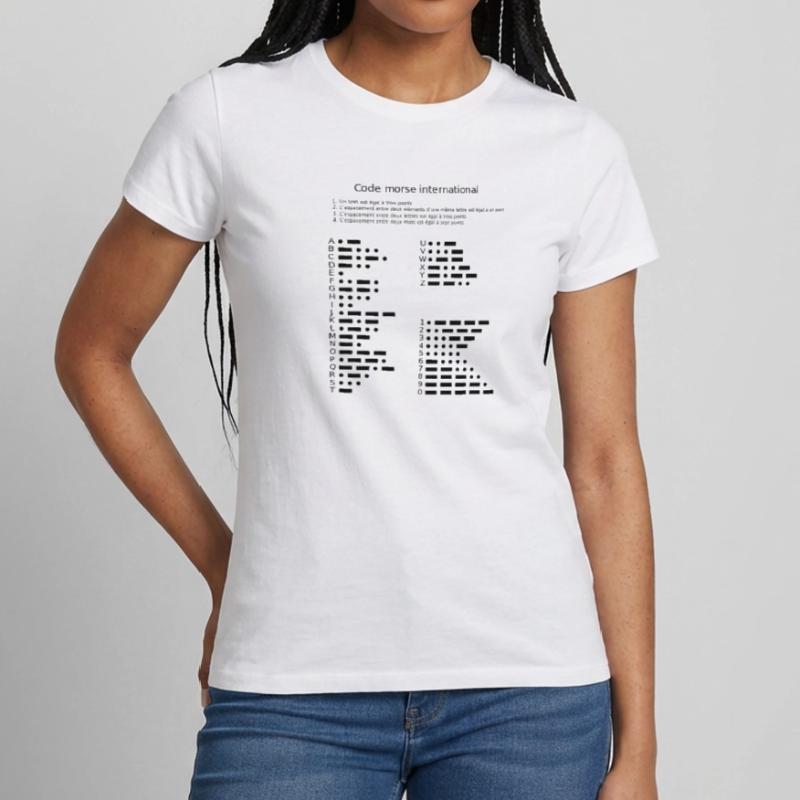 Morse code Women's T-Shirt