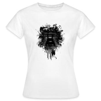 dirty Förderturm im Pott - Frauen T-Shirt - Weiß - Vorne - AI Model Female 172 dark (172cm)