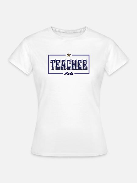Lehrermodus ( Englisch ) - Frauen T-Shirt - Weiß