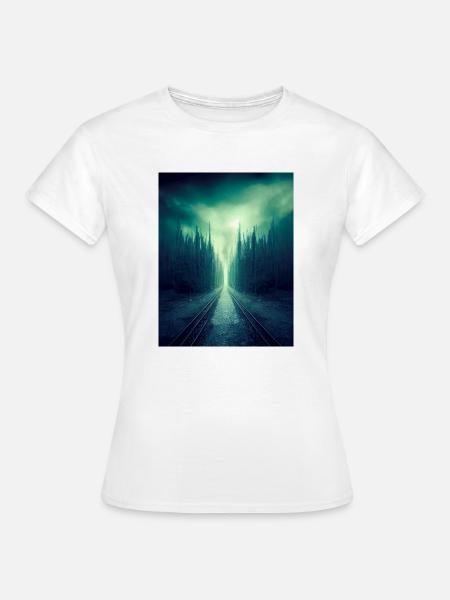 Into the unknown - Frauen T-Shirt - Weiß