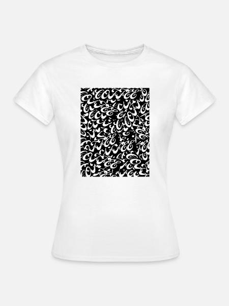 Coffee Cards - Frauen T-Shirt - Weiß