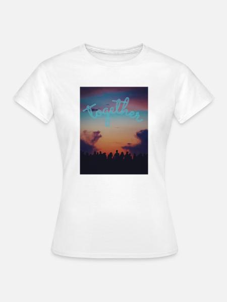 together - Frauen T-Shirt - Weiß